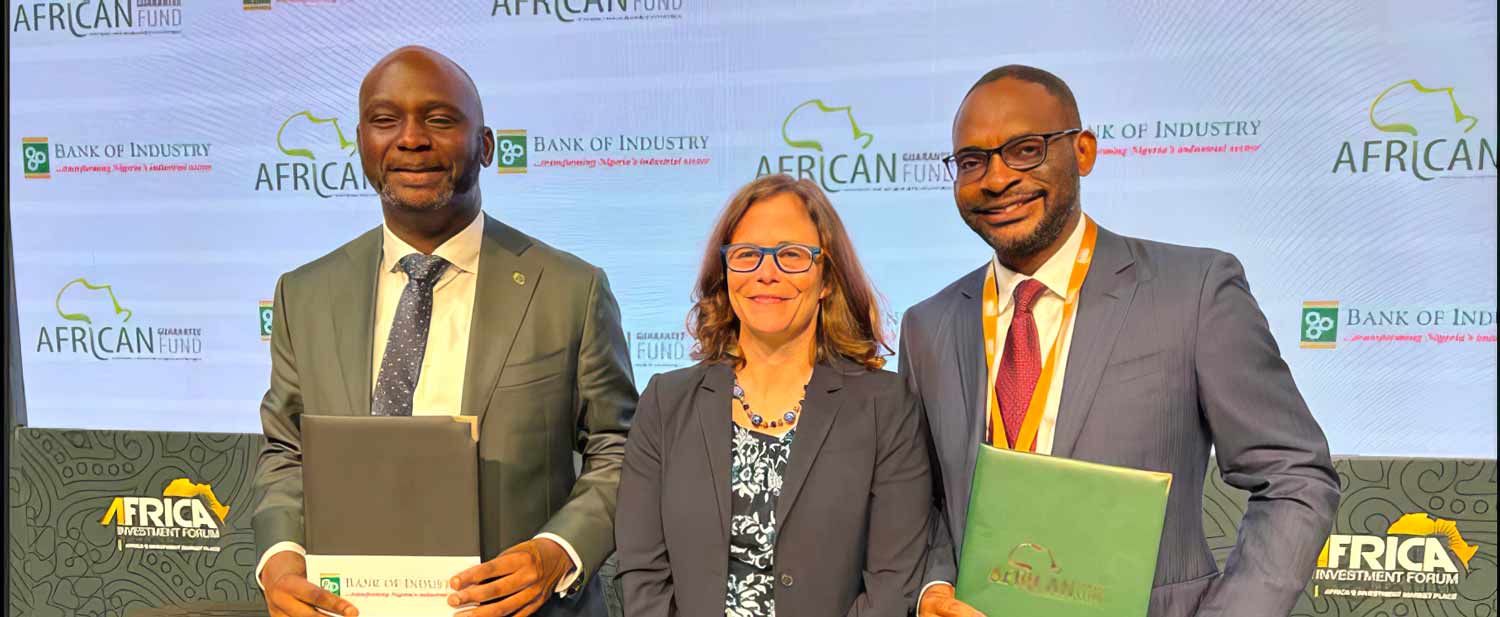 African Development Bank’s AFAWA initiative teams with African Guarantee Fund, Bank of Industry for $50 million financing agreement targeting Nigerian small and medium enterprises